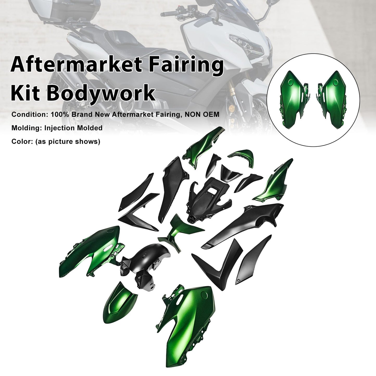 Kit di carene iniettate per Yamaha TMAX560 2025-2026