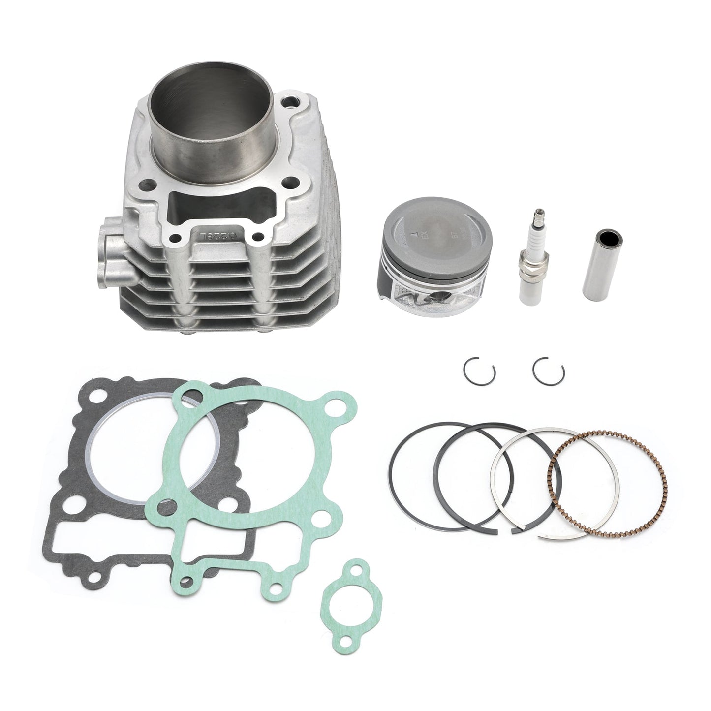 Kit guarnizioni pistone estremità superiore caraffa cilindro Kawasaki Bayou 250 KLF250A 2003-2011