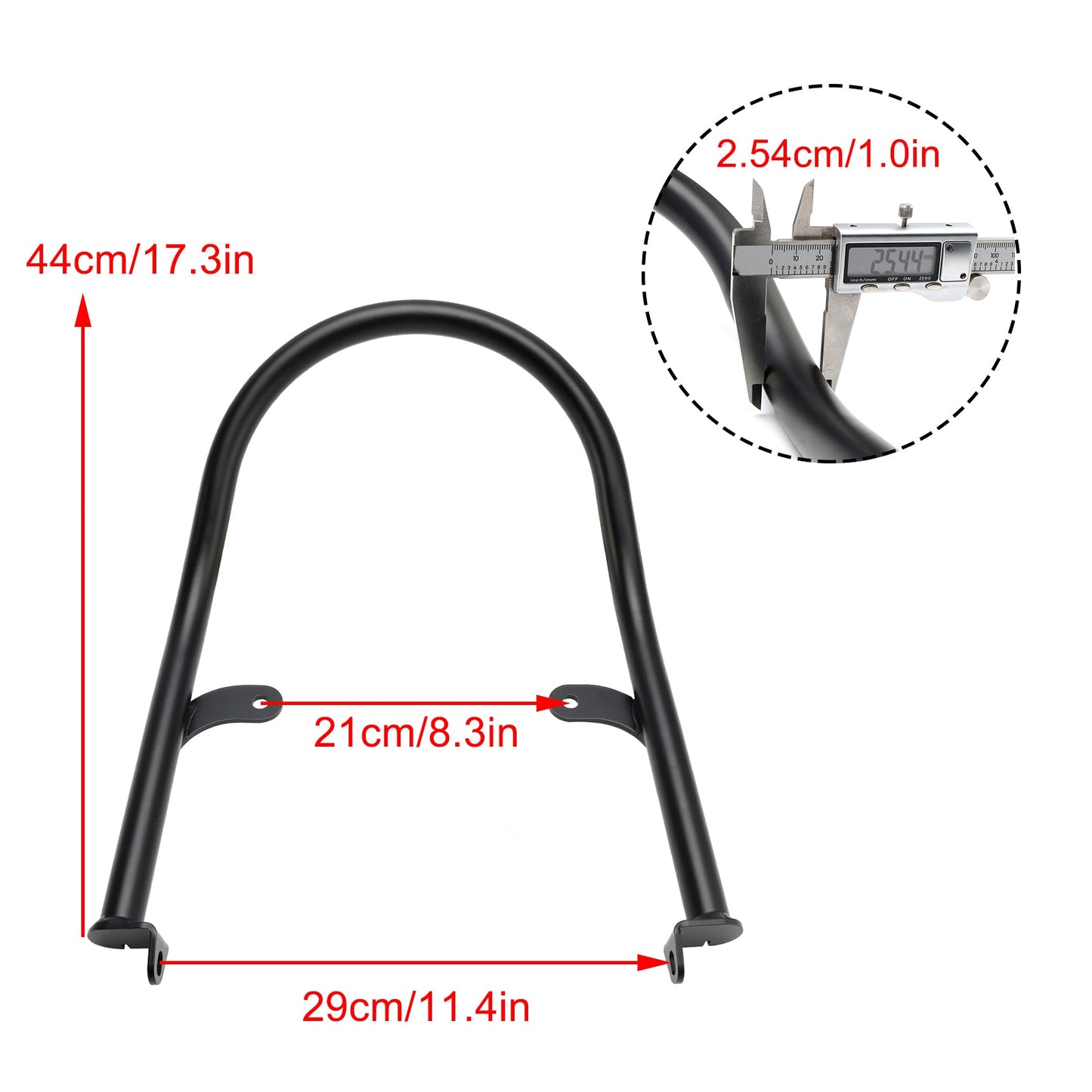 Supporto per bracciolo passeggero Kawasaki Z900RS 2018-2023