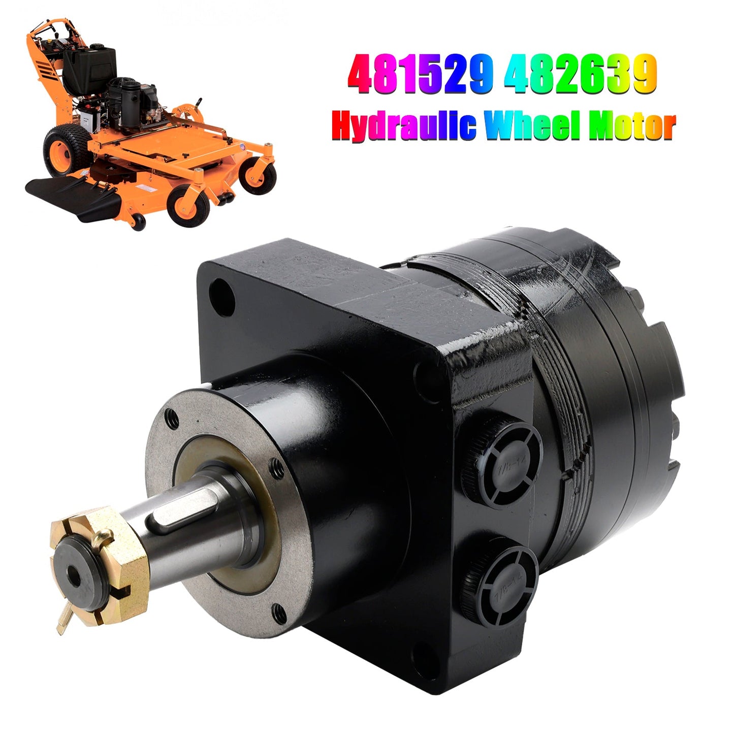 Motore ruota idraulico per Scag 481529 e 482639 per Wildcat Turf Tiger Cub 27-502