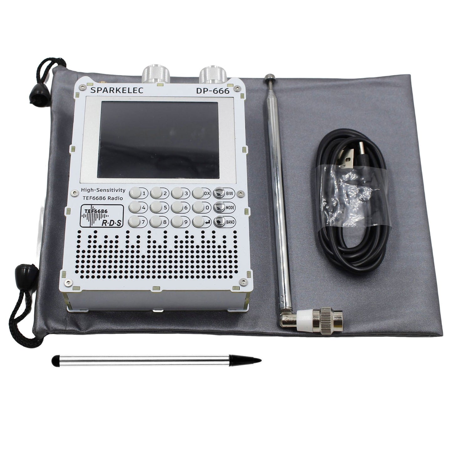 Radio DSP TEF6686 DP666 Radio a onde corte LW MW SW 0IRT ad alta sensibilità a banda intera