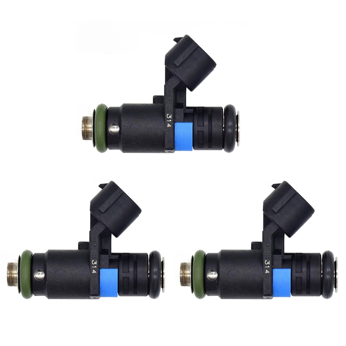 3 iniettori di carburante per VW Polo 01-09 e Seat Toledo 2012-2015 03E906031A