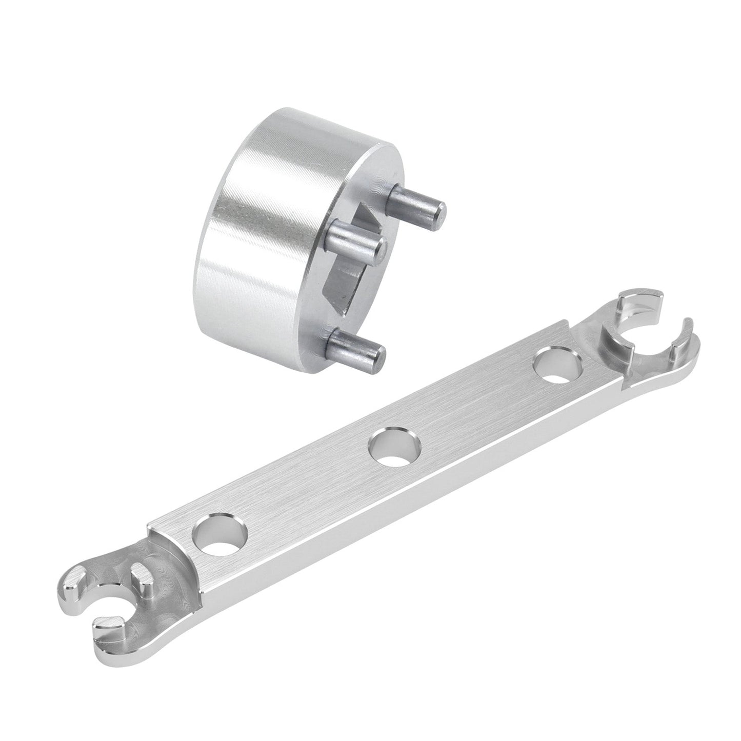 Chiave per la rimozione del tappo inferiore. Strumento per la ricostruzione della forcella Saphire/Onyx/Diamond/DVO