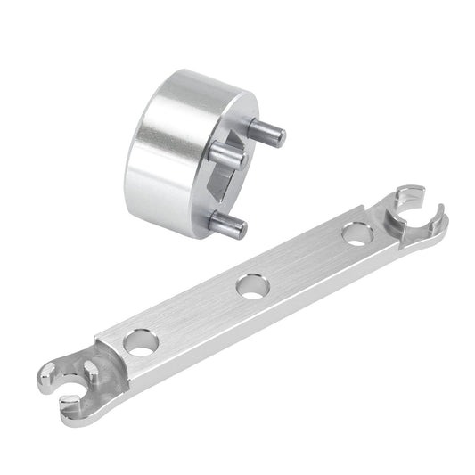 Chiave per la rimozione del tappo inferiore. Strumento per la ricostruzione della forcella Saphire/Onyx/Diamond/DVO