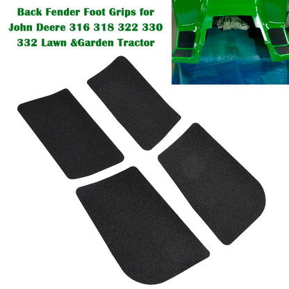 John Deere 316 318 322 330 332 Parafango posteriore trattore da giardino e prato impugnature per piedi