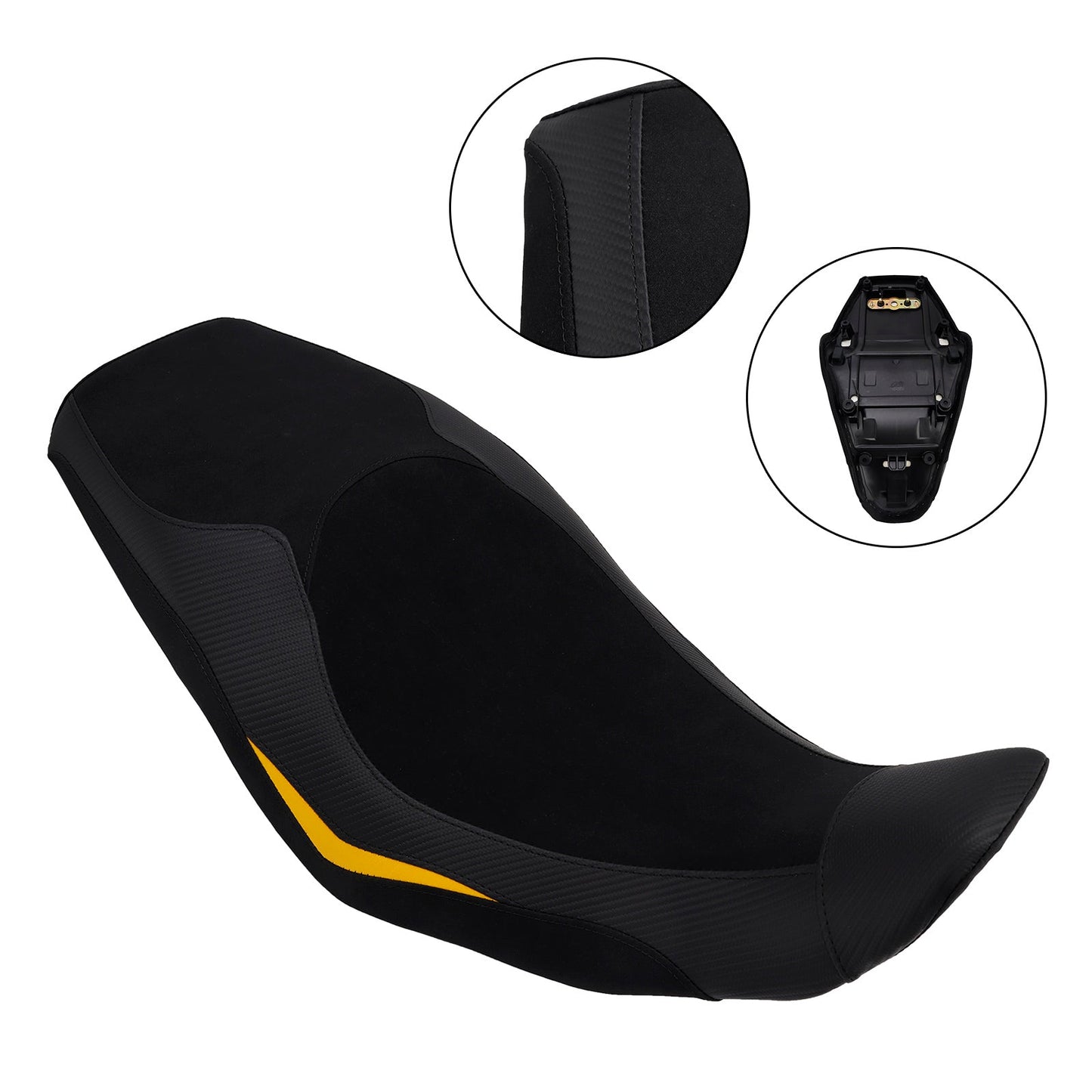Cuscino inferiore anteriore posteriore per sedile passeggero V-Strom800 Dl800 2024-2025 rosso nero
