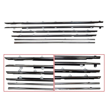 Modanatura per cintura porta Toyota Land Cruiser 80 Series 1991-1997 6 pezzi 75710-60011 75720-60011