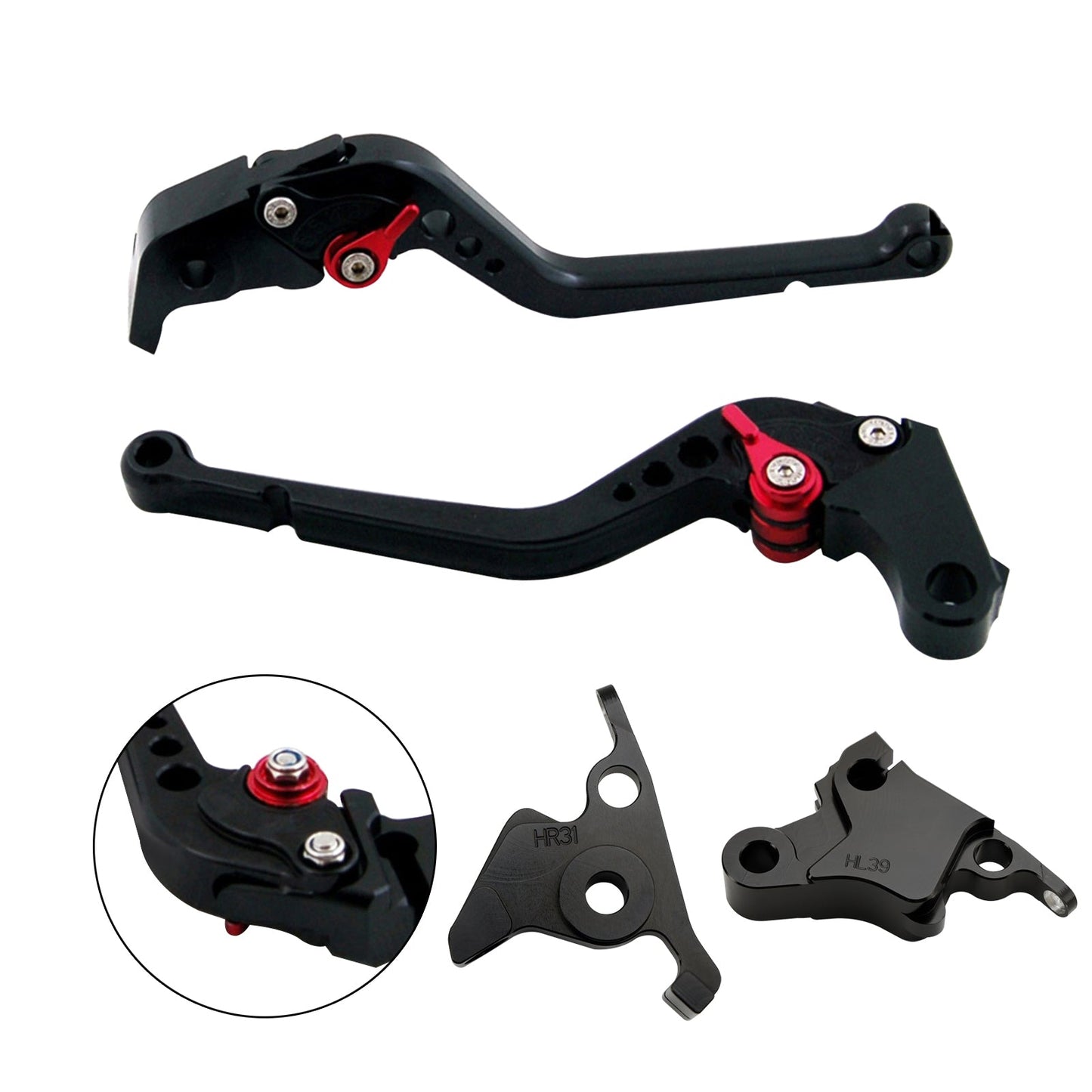 Leva frizione freno lunga adatta per CFMOTO 450SS 450SR 21-23 450NK 23-24