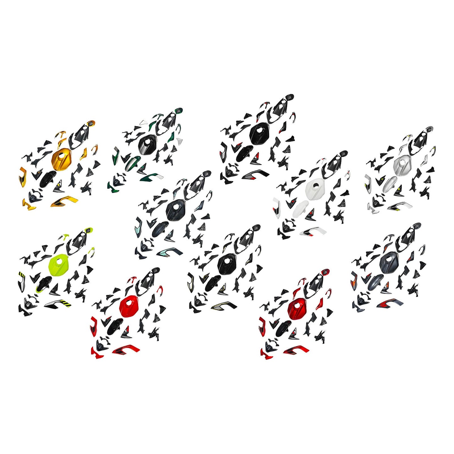 Kit di carene stampate a iniezione per Street Triple 765 R/RS 2023-2025