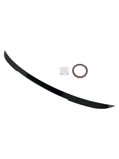 Spoiler posteriore centrale nero lucido per BMW X3 F25 2010-2018