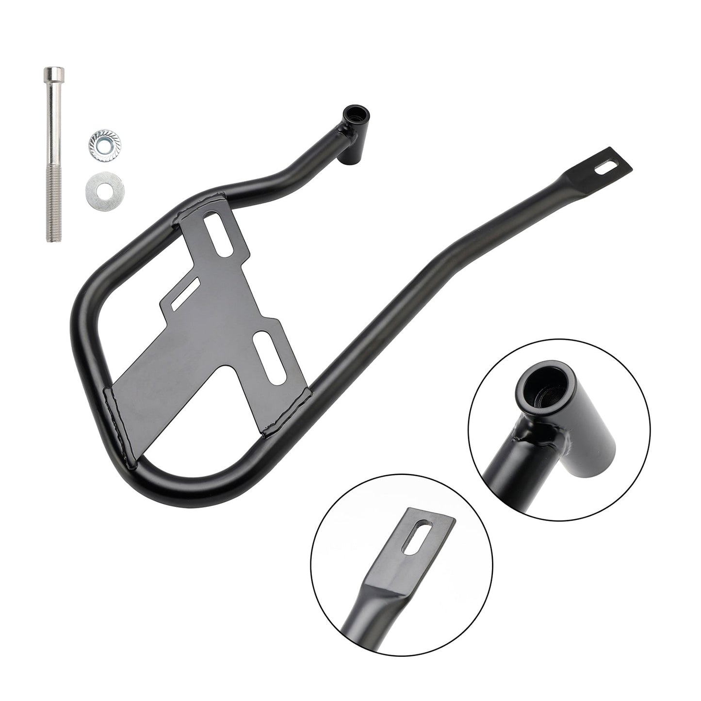 Staffa di montaggio per supporto borsa laterale destra per Royal Enfield Hunter 350 2022-2024 2023