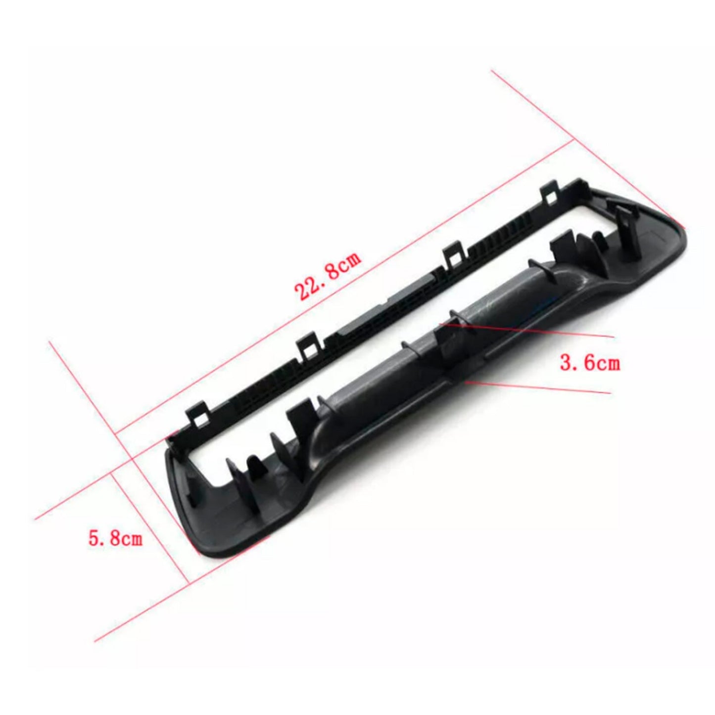 Telaio portabicchieri per bracciolo centrale posteriore 4G8863289A per AUDI A7 A6 C7 2011-2018