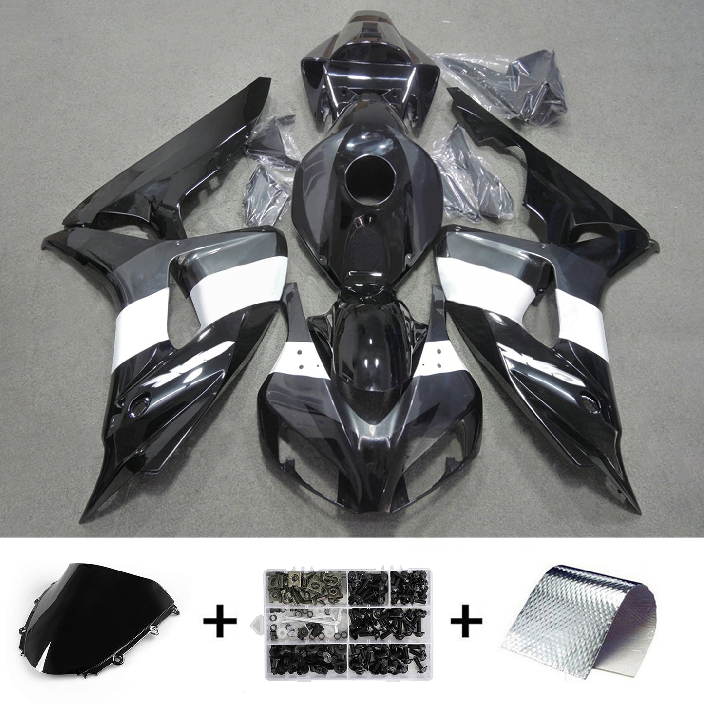 Kit di carene in plastica ABS stampate a iniezione per Honda CBR1000RR 2006-2007