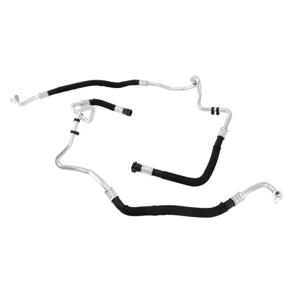 BMW Serie 6 Coupé dal 2014 in poi (F13 modificata) 2X Tubo flessibile di ingresso e uscita del radiatore dell'olio motore 17227636879