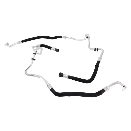 2 tubi flessibili di ingresso e uscita del radiatore dell'olio motore per BMW F02 F05 F06 535i 640i 740i
