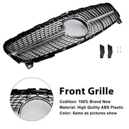 Per MERCEDES BENZ CLASSE A W176 2016-2018 Griglia per paraurti anteriore Diamond