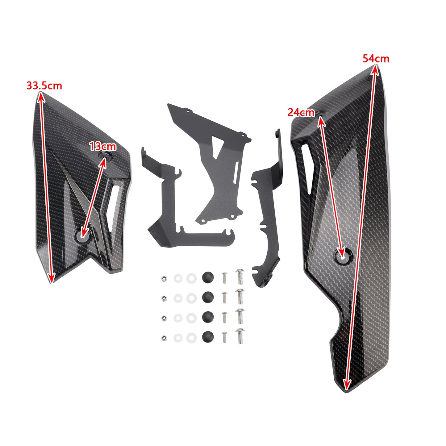 Copertura protettiva decorativa per piastra motore inferiore Honda CB750 Hornet 2023-2024