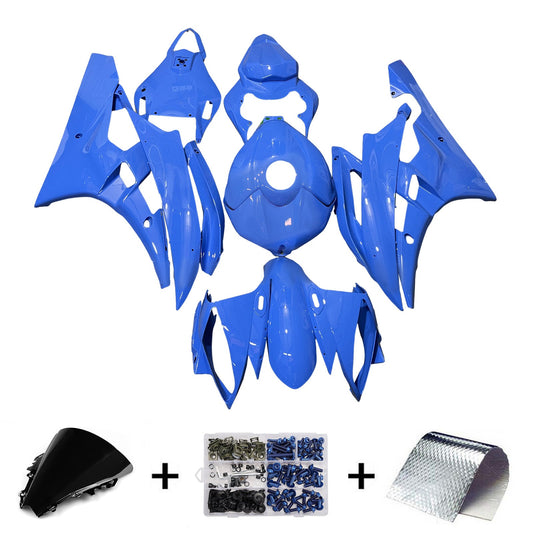 Kit carenatura iniezione plastica ABS per Yamaha YZFR6 YZF-R6 2006-2007