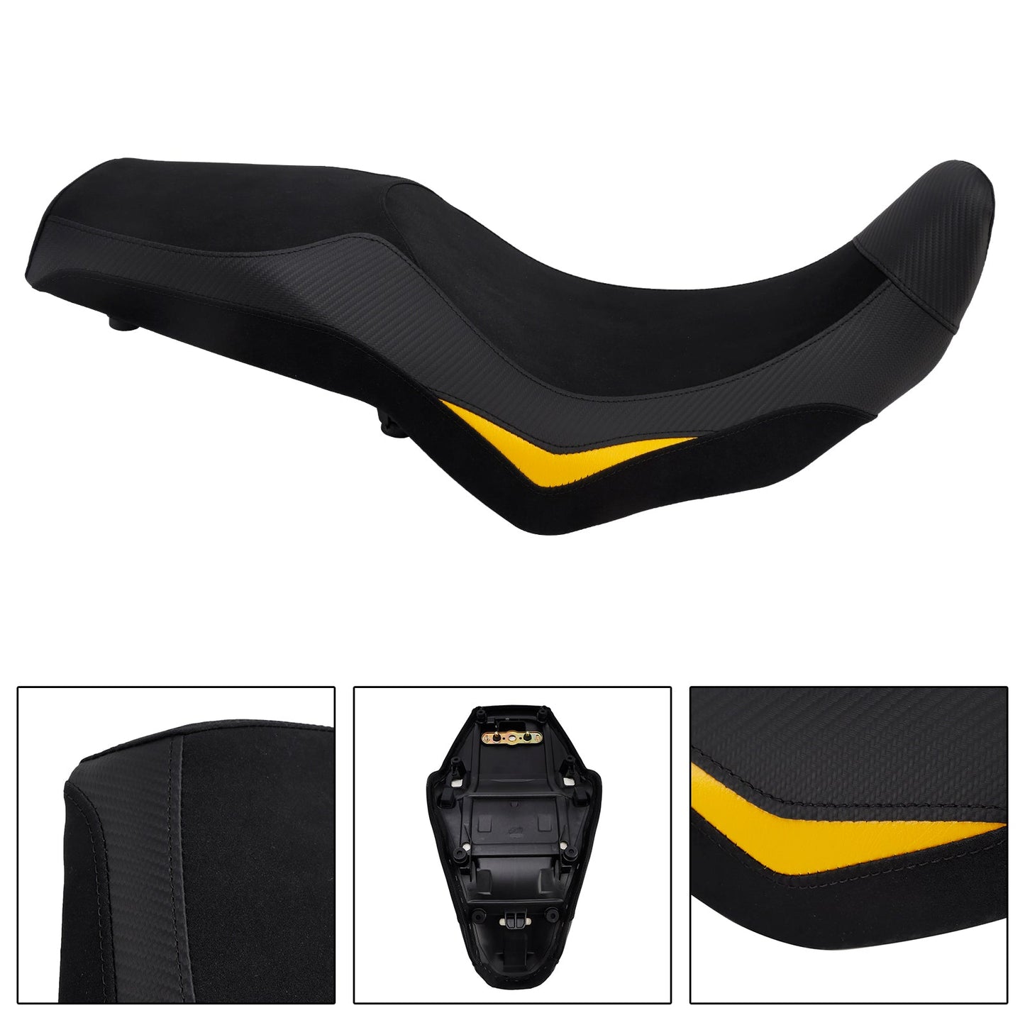 Cuscino inferiore anteriore posteriore per sedile passeggero V-Strom800 Dl800 2024-2025 rosso nero