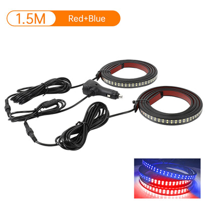 Strisce luminose a LED bicolore per pedane laterali per pick-up