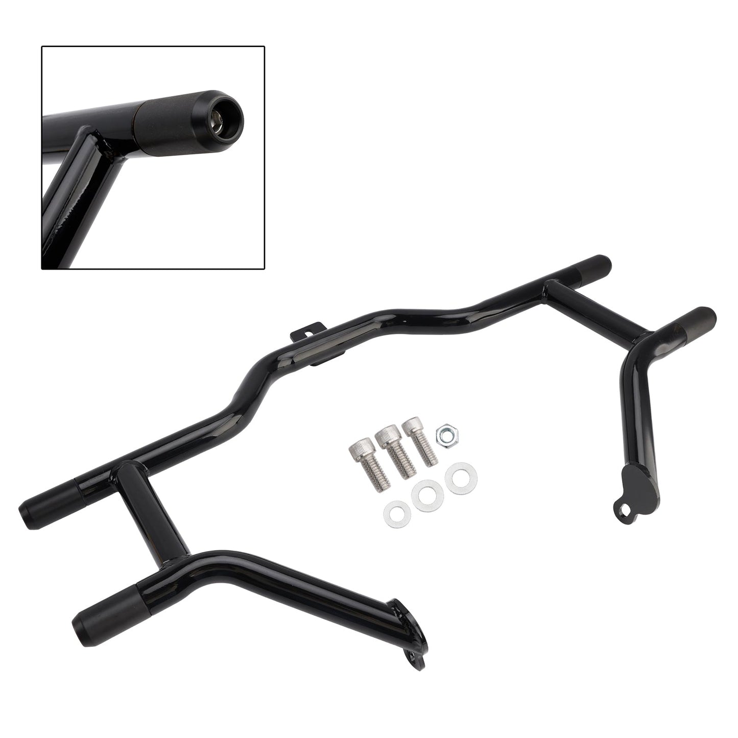2017-2024 Per Harley Road King Special FLHRXS Barra di protezione motore Protezione telaio Paraurti Nero