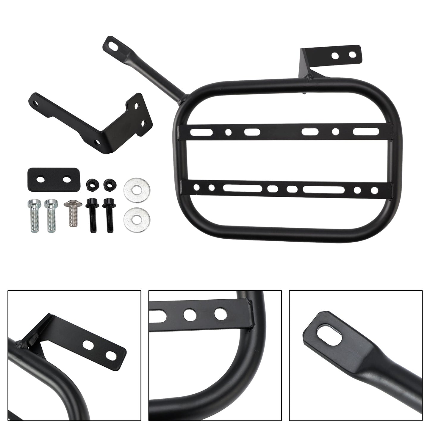 Staffa di montaggio per borsa laterale BMW F900GS 2023-2025, adatta per la parte sinistra