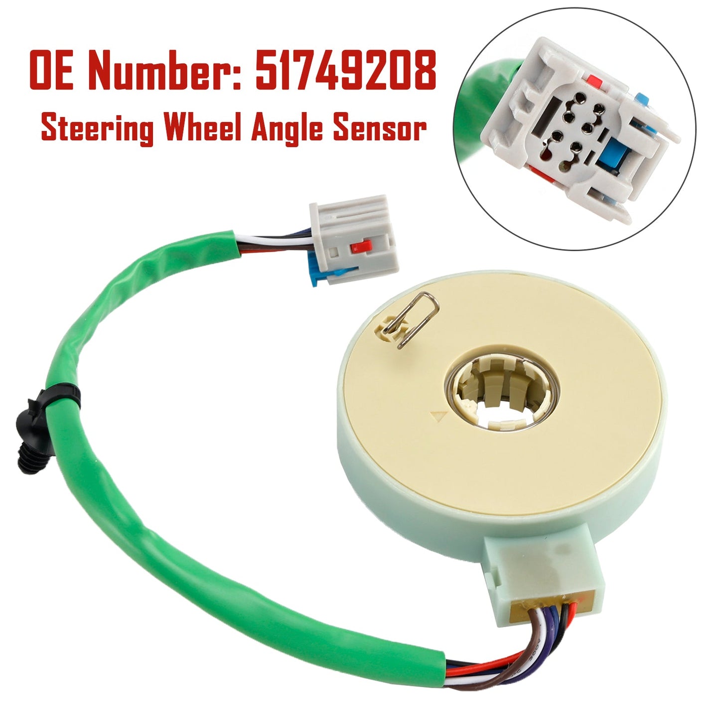 Sensore angolo sterzo 51749208 per Fiat Panda 169 / Lancia Ypsilon