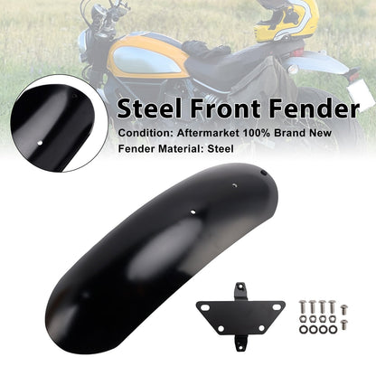 Parafango anteriore in acciaio per Ducati Scrambler 1100 800 2015-2025