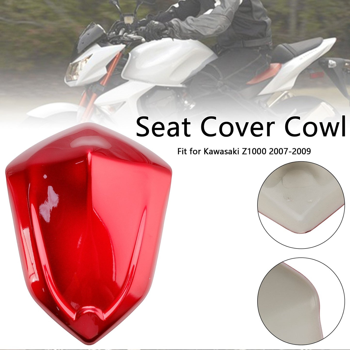 Copertura carenatura posteriore sedile posteriore Kawasaki Z1000 2007-2009