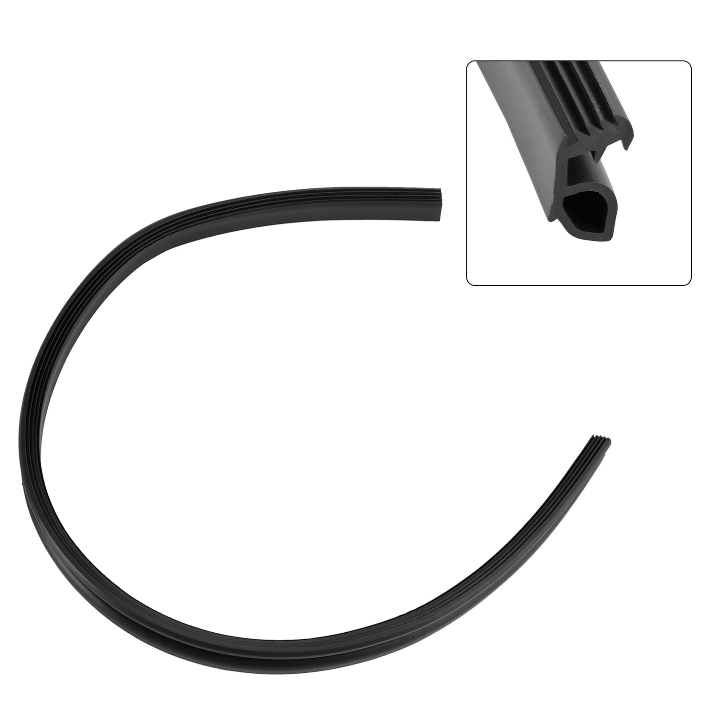 Guarnizione inferiore porta lavastoviglie (nera) 154859401 per alcuni modelli Frigidaire/Electrolux