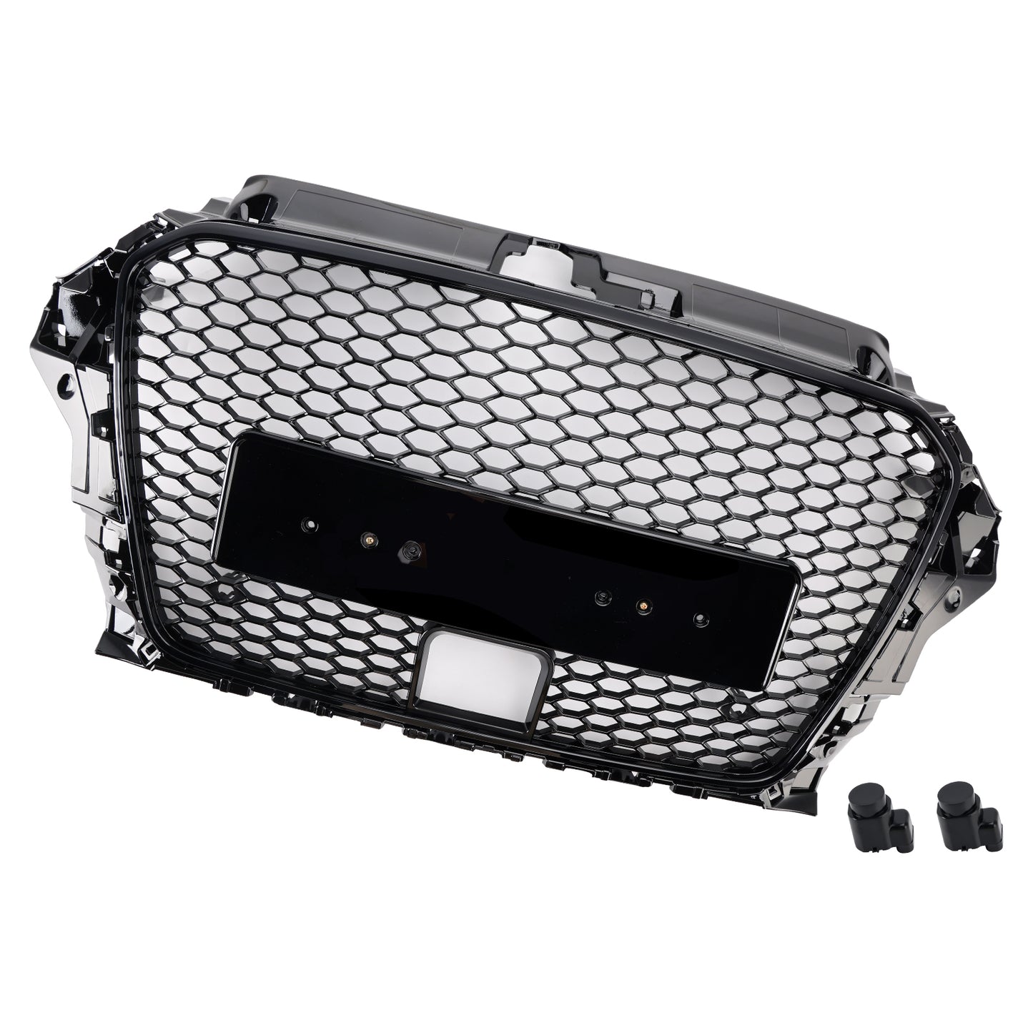 Griglia della griglia del paraurti anteriore stile RS3 per Audi A3 Sline S3 2013-2016 con ACC