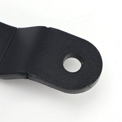 Staffe di montaggio luci nere per montante anteriore Jeep Wrangler JL 7318 2018-2019
