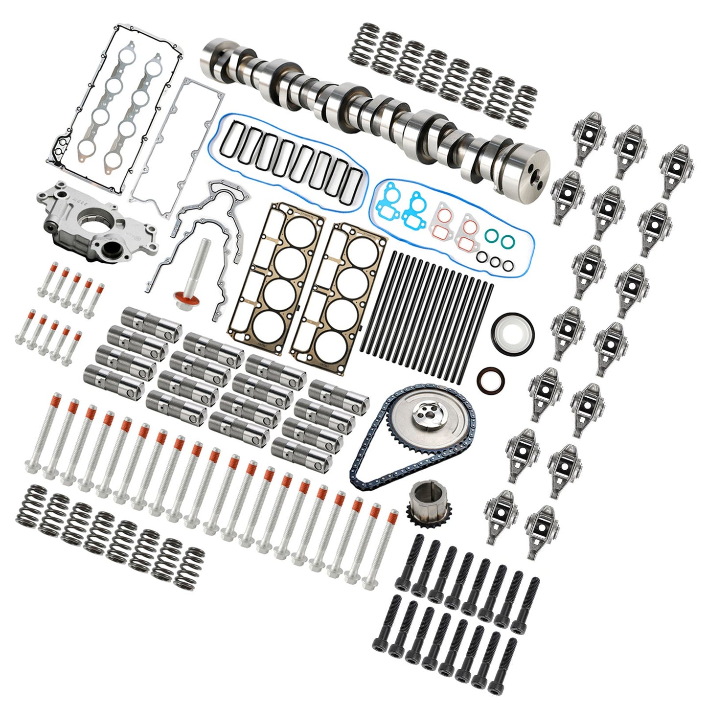 Kit bilancieri e alzacamme Stage 2 Sloppy Mechanics LS1 4.8 5.3 5.7 6.0