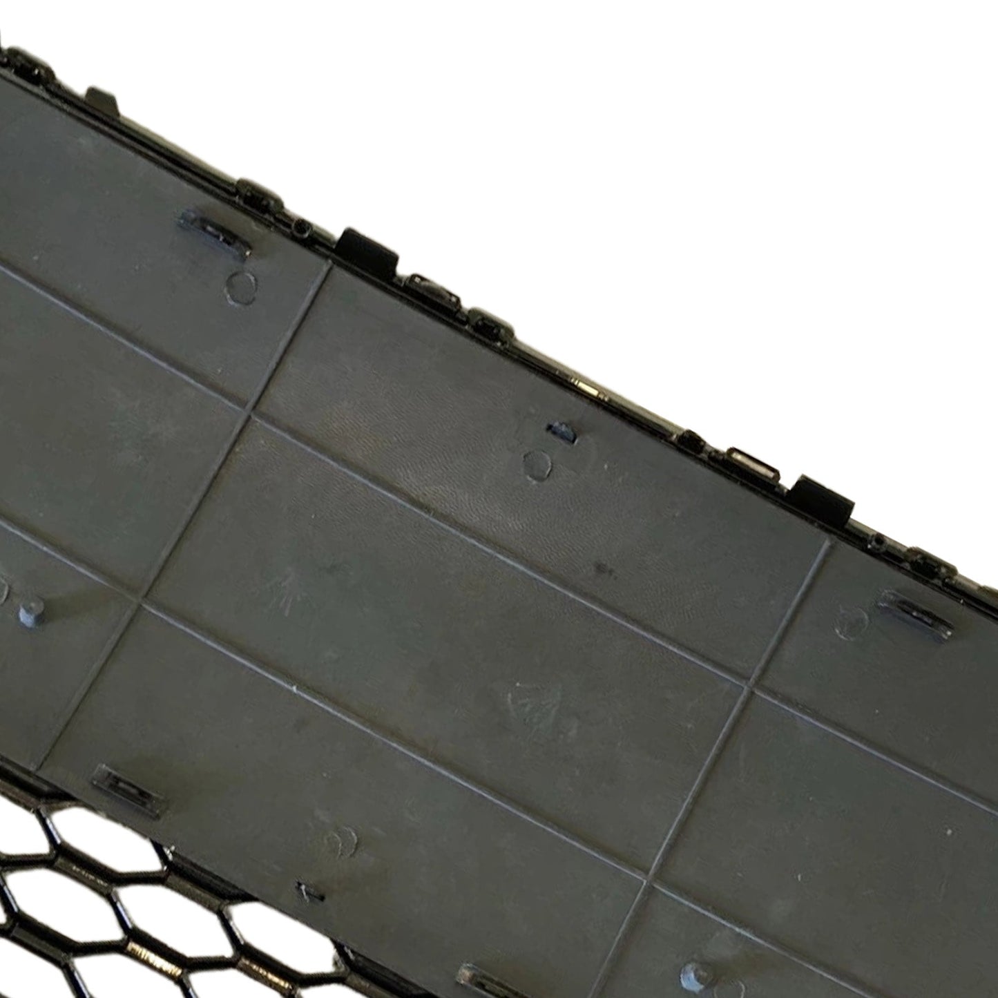 Griglia paraurti anteriore a nido d'ape per Audi R8 2015, colore nero lucido
