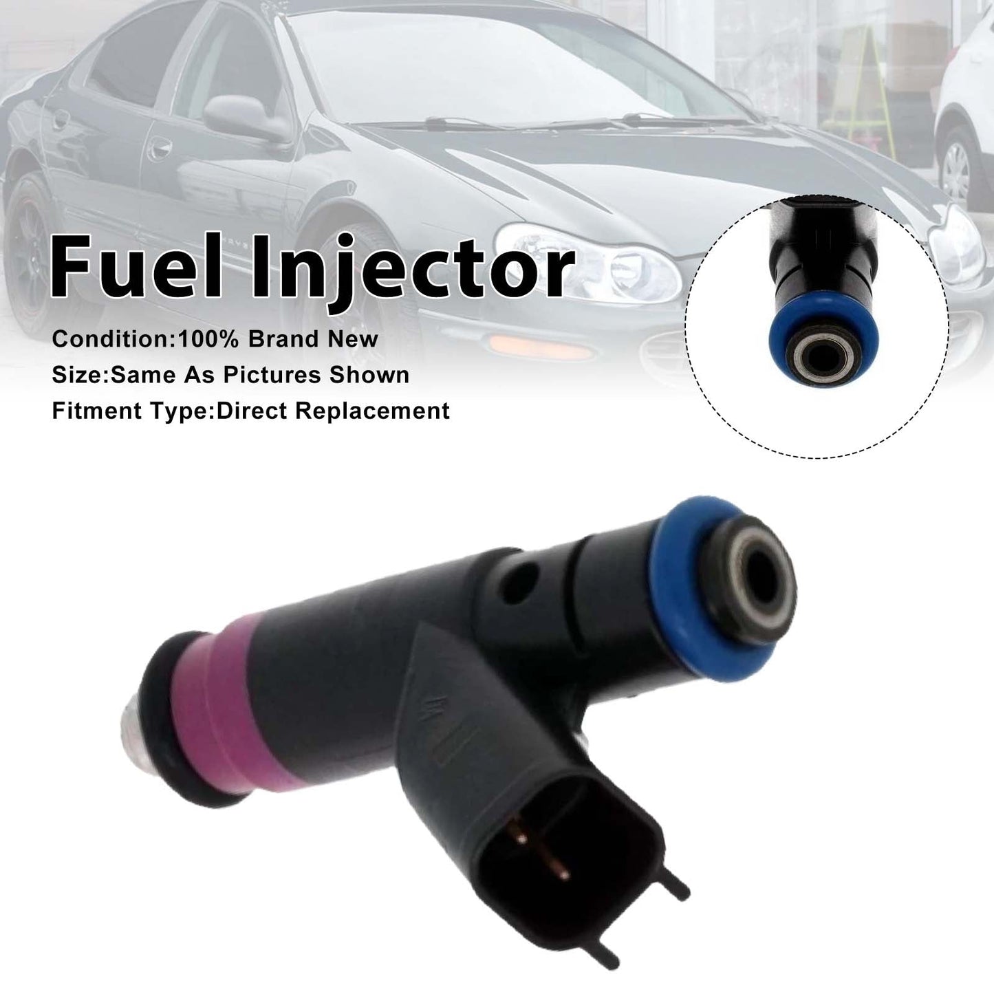 1 iniettore di carburante per Chrysler Concorde Intrepid 2.7L V6 2000 04591657AA