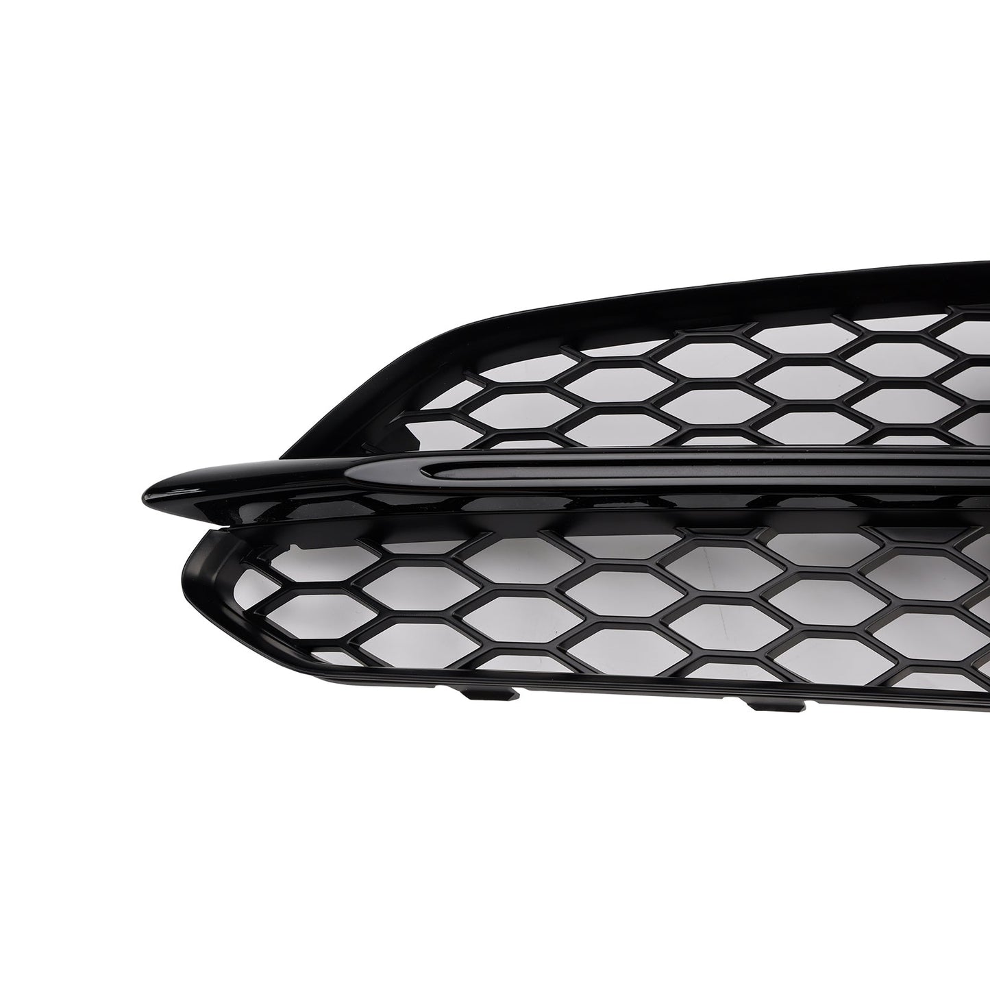 Griglia fendinebbia anteriore nera Audi A8 S8 2015-2017, 2 pezzi