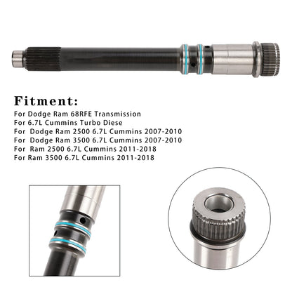 Albero di ingresso trasmissione 68029247AA per Dodge Ram 68RFE 6.7L OHV Cummins 07-17
