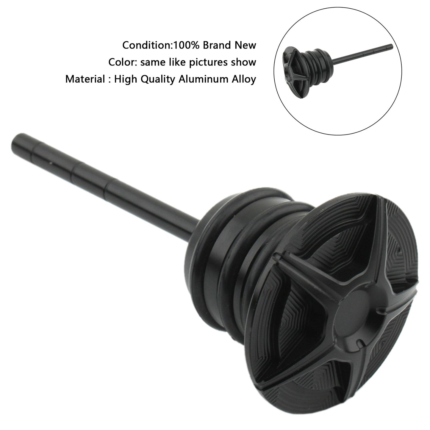 Tappo del serbatoio dell'astina di livello dell'olio per Softail 84-99 Sportster 82-03