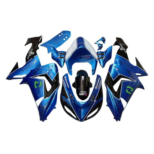 Kit carenatura iniezione in plastica ABS adatto per Kawasaki ZX10R 2006-2007