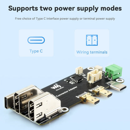 Scheda di espansione multifunzione Raspberry Pi HDMI doppia uscita 4K con Pi5/Pi4B