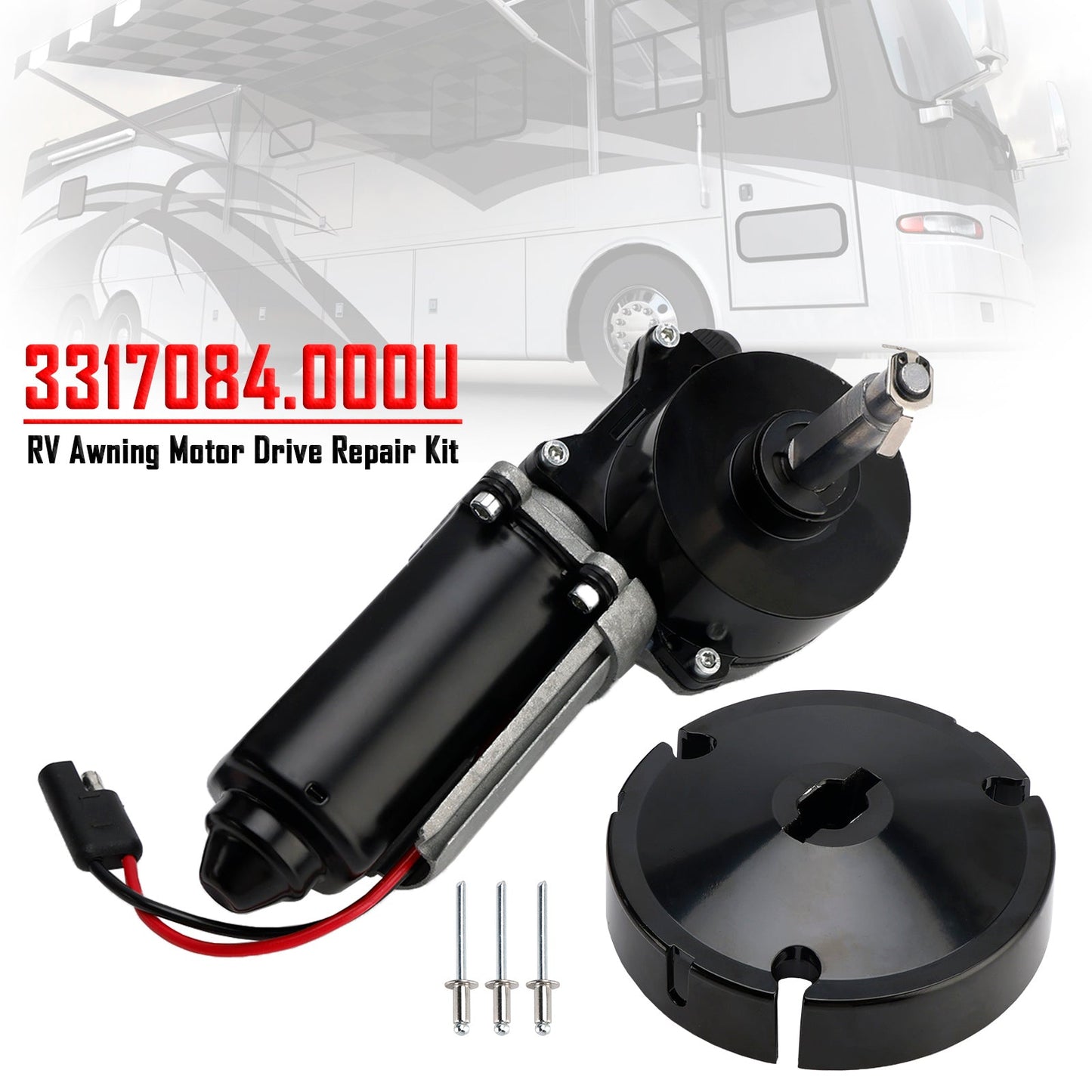 3317084.000U Kit di riparazione del motore per tenda da sole RV per Dometic serie 9200