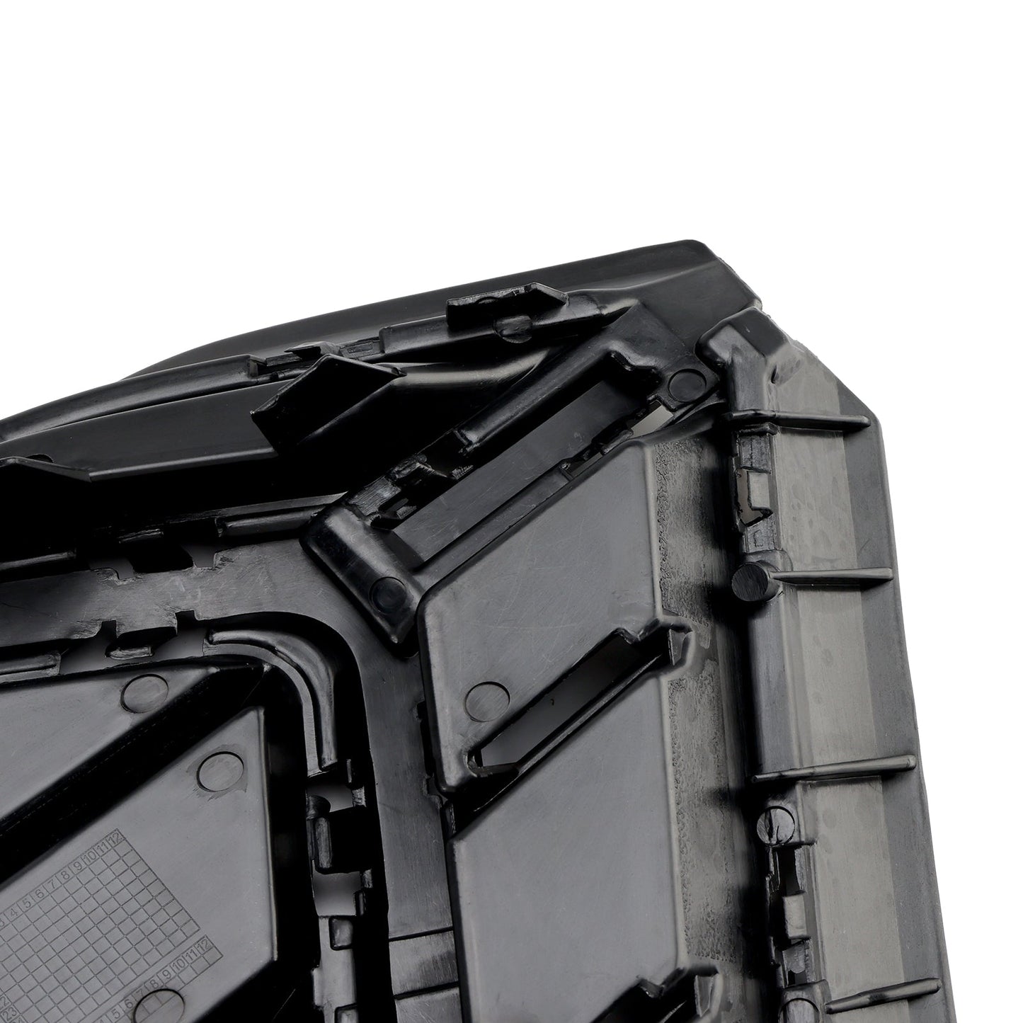 Griglia paraurti anteriore nera lucida Audi Q3 S-Line 2019-2022 (2 pezzi)
