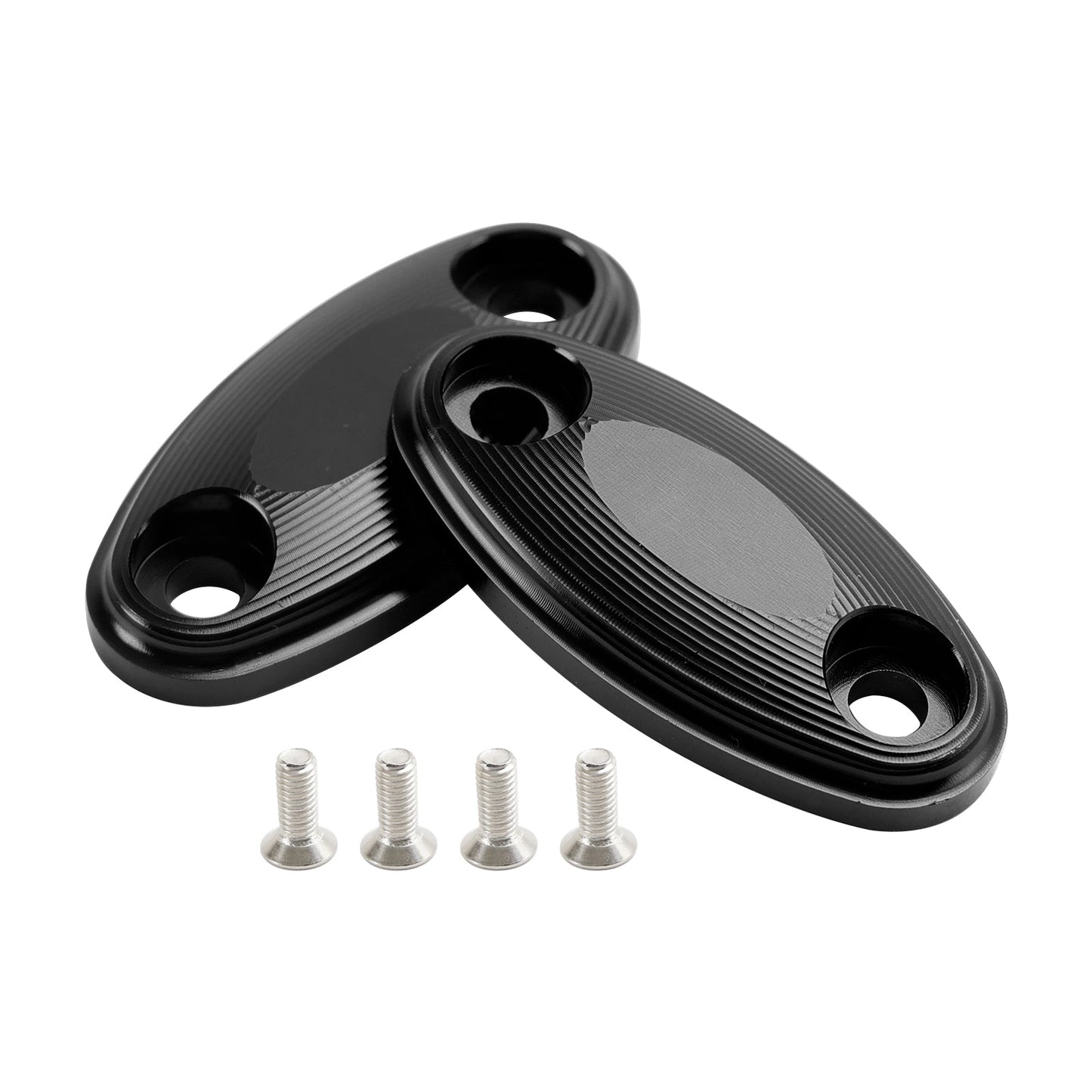 Tappi Foro Piastra Specchio In Alluminio Per Honda CBR 650 FR 2014-2019