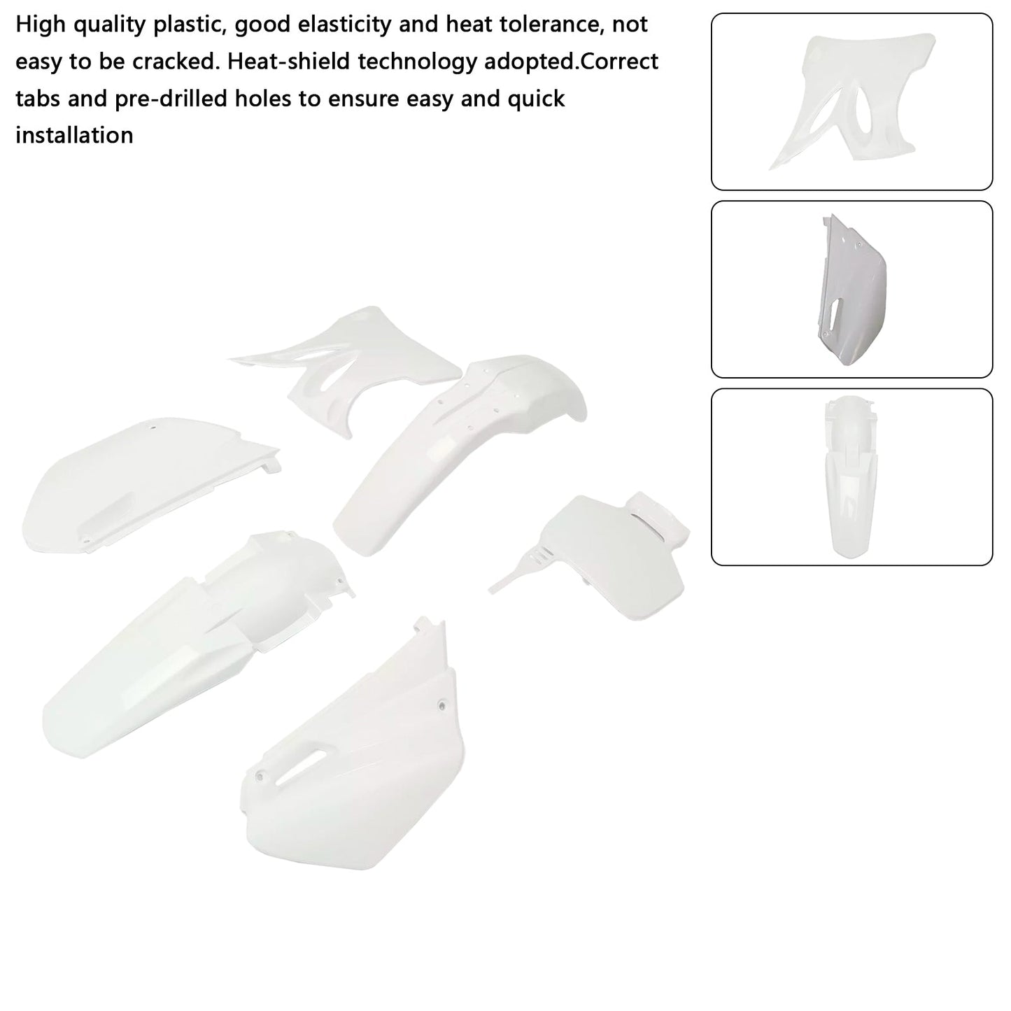 Kit di carenatura in plastica per parafango per Yamaha YZ85 2002-2014