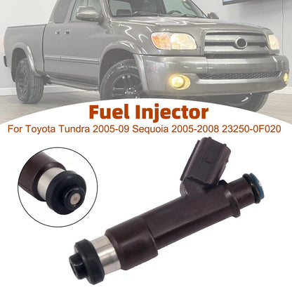 1 iniettore di carburante per Toyota Tundra 2005-09 e Sequoia 2005-2008, codice 23250-0F020.