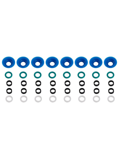 Kit O-ring per iniettore carburante adatto a Chevrolet Silverado 1500 2019-2019, compatibile con Camaro