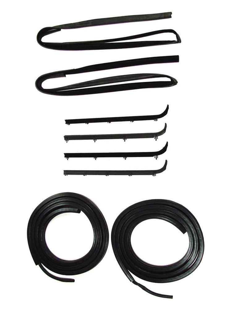 Kit guarnizioni per portiera anteriore del camion Ford F150 1987-1996, 8 pezzi, kit guarnizioni per finestrini e portiere