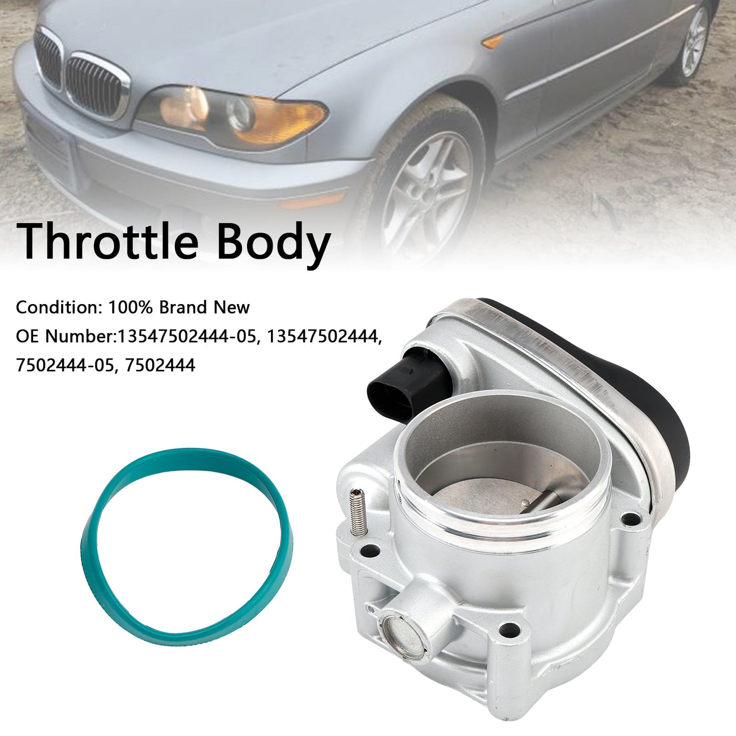 Corpo farfallato BMW X3 2.5L I6 2004-2006 13547502444