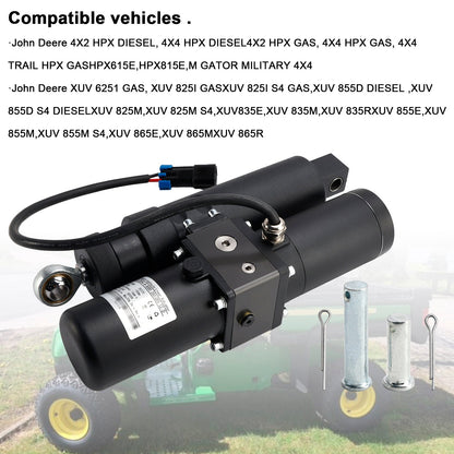 Attuatore di sollevamento elettrico del cassone di carico Gator Per 19215080 Per John Deere XUV 835 836 855 865
