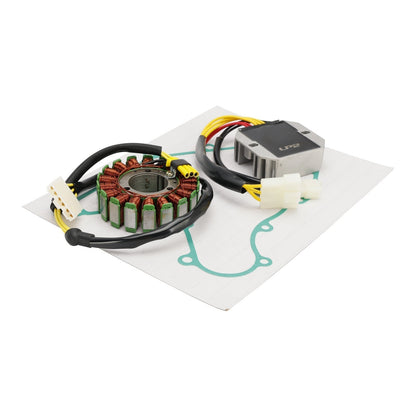Statore e regolatore dell'alternatore Bajaj Pulsar NS200 (BS6) 2020-2023 con guarnizione JG351005